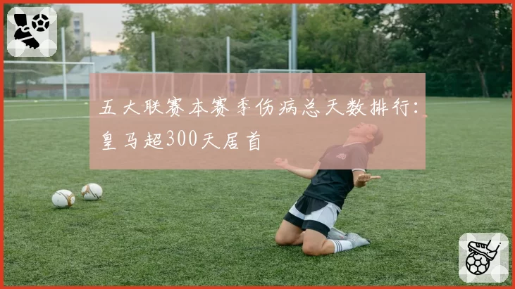 五大联赛本赛季伤病总天数排行：皇马超300天居首
